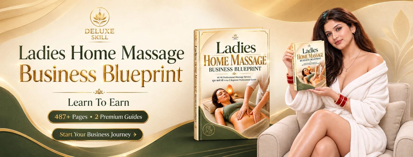 Ladies Home Massage Business Blueprint — 487+ pages, 2 premium guides
